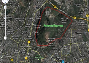 map kg kepayang, fair park